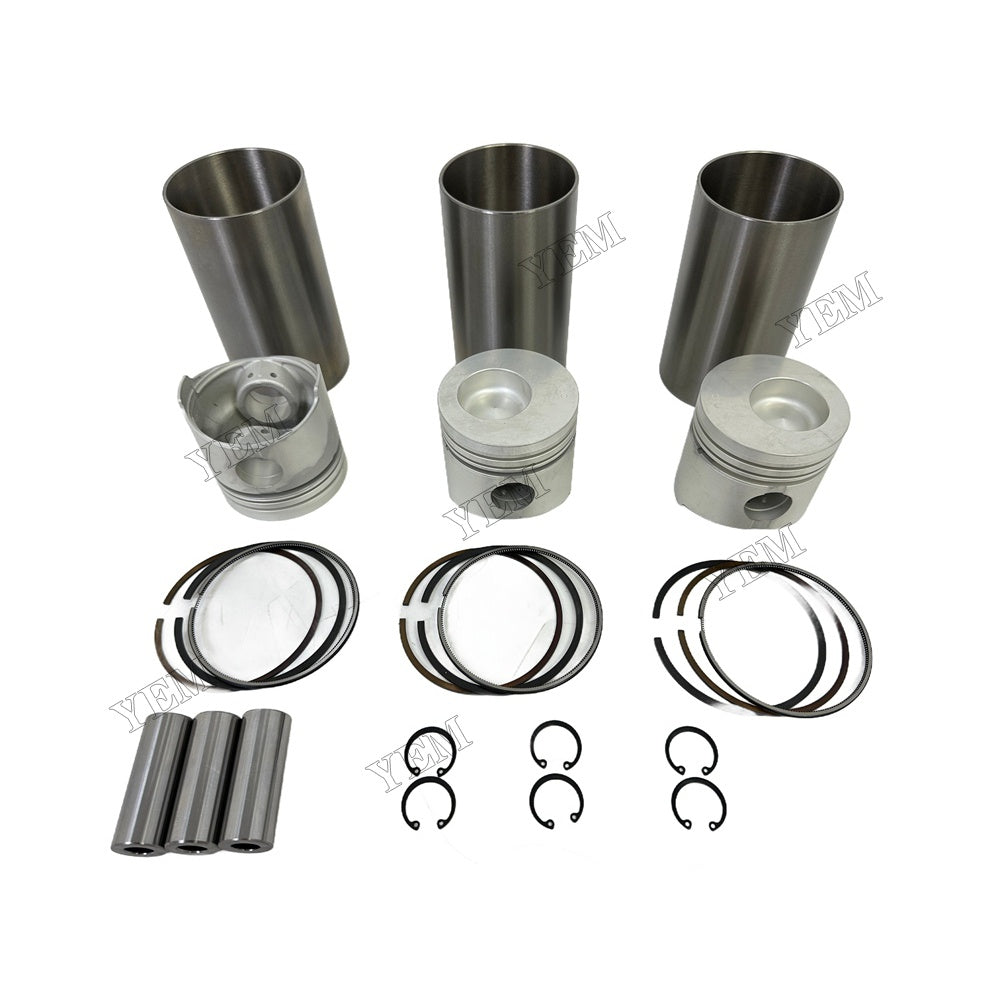 K3M Cylinder Liner Kit Piston With Ring Bush For Mitsubishi
