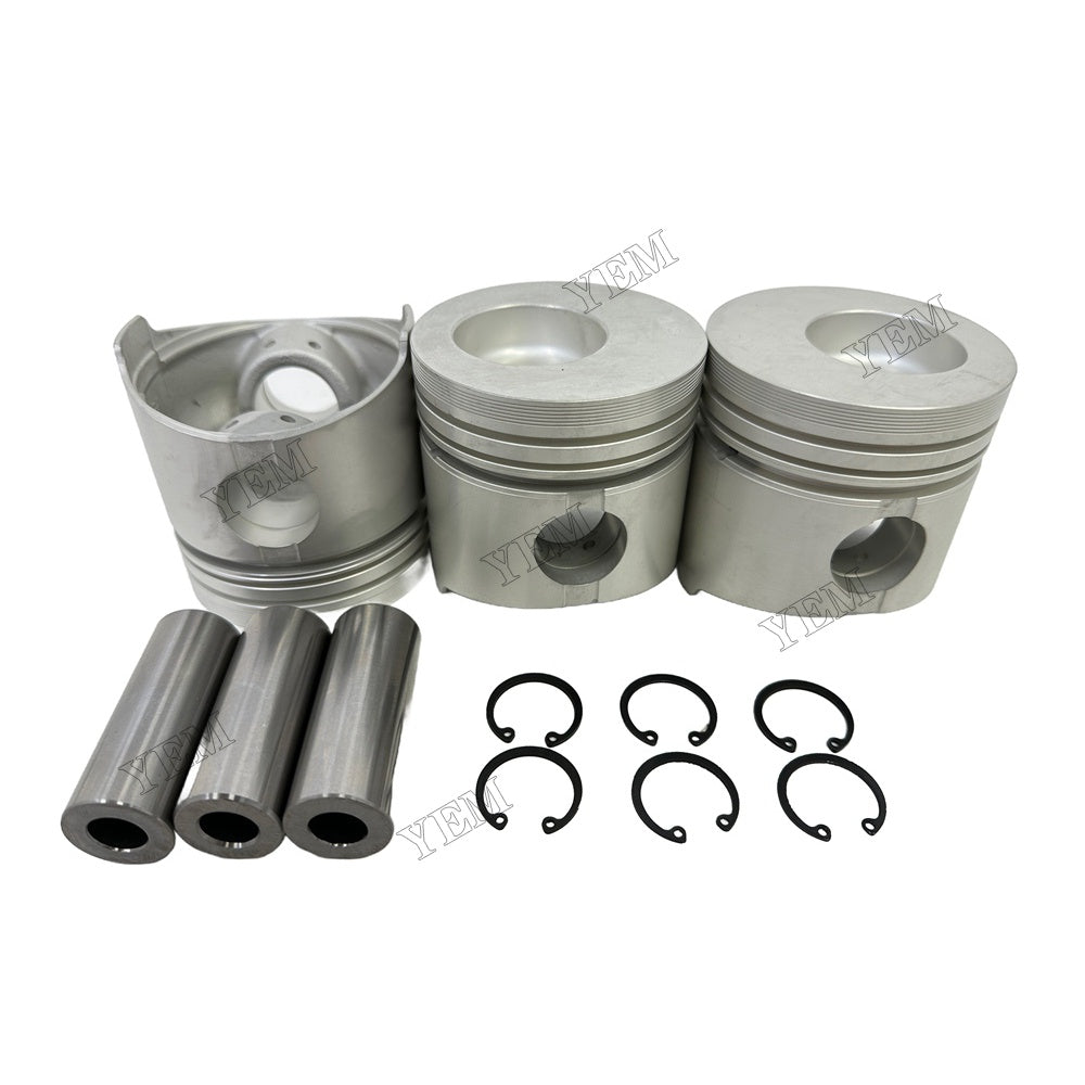 Piston and piston ring set For Mitsubishi K3M Engine Foe Mitsubishi