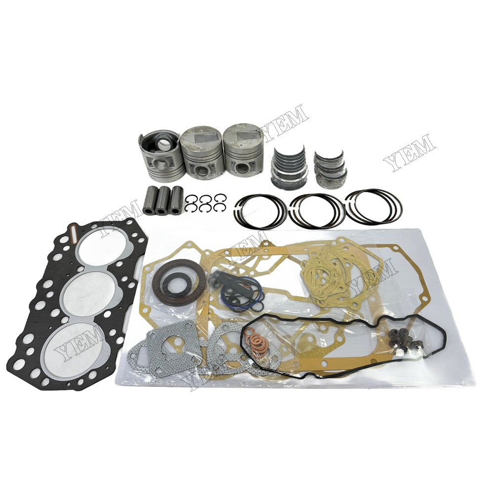 S3Q Piston With ring set Gasket kit main and connecting rod bearings Set For Mitsubishi
