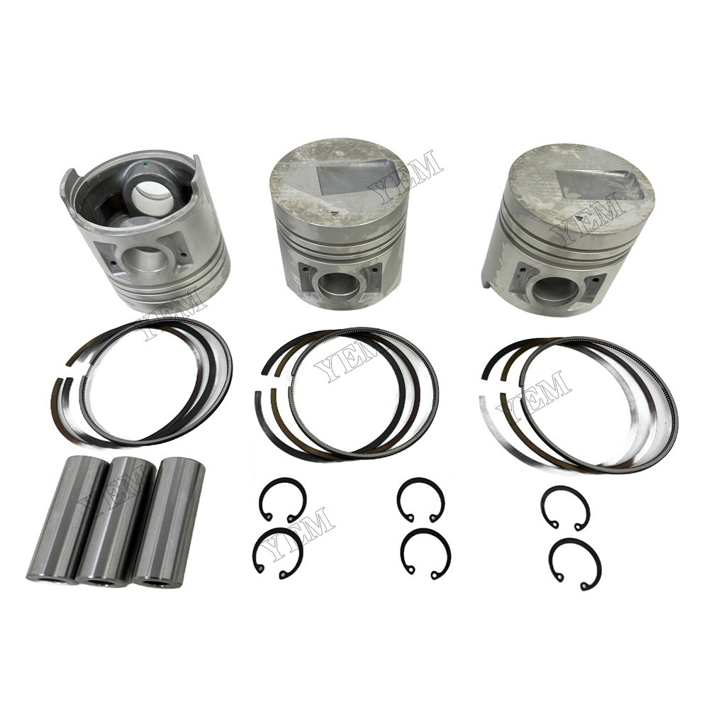 S3Q2 Piston and piston ring set For Mitsubishi