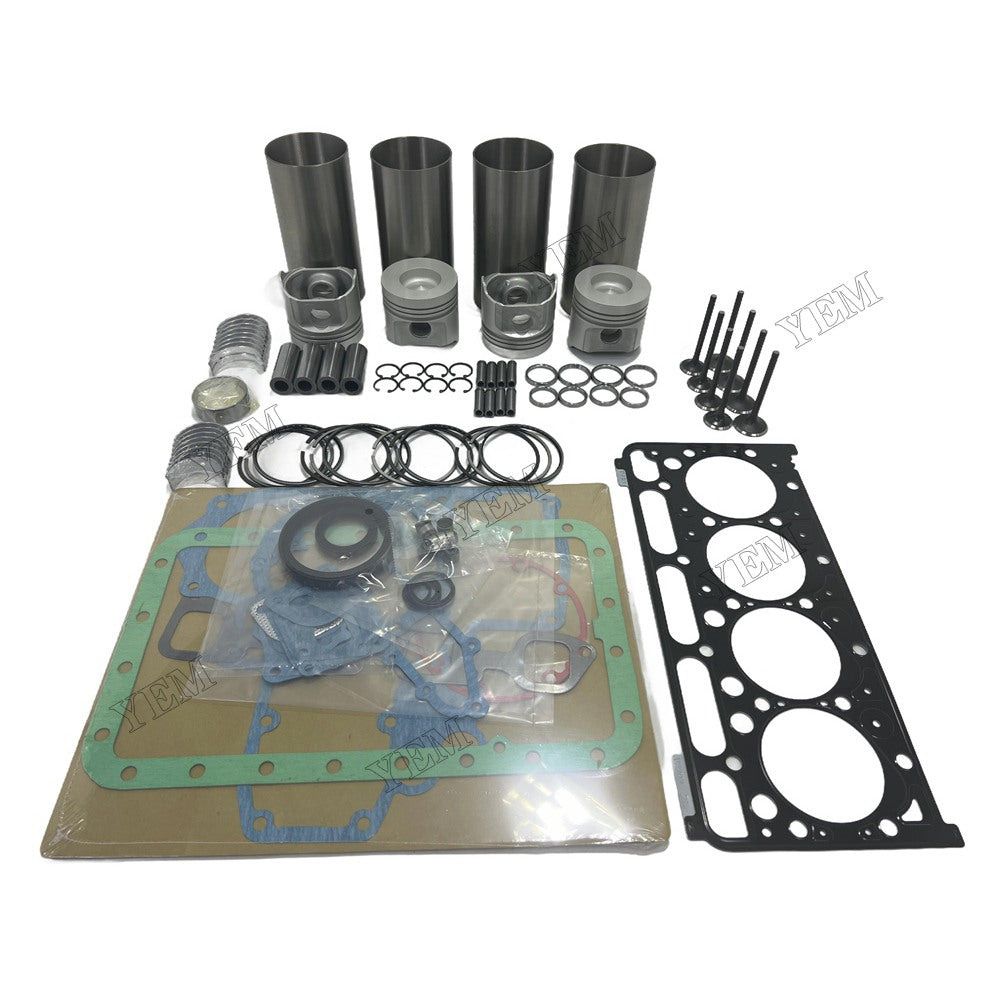 V2203 Overhaul Rebuild Kit Gasket Main and Connecting rod bearings Valve Kit For Kubota