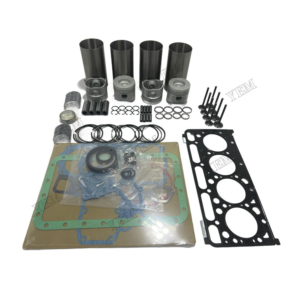 V2003 Overhaul Rebuild Kit Gasket Main and Connecting rod bearings Valve Kit For Kubota