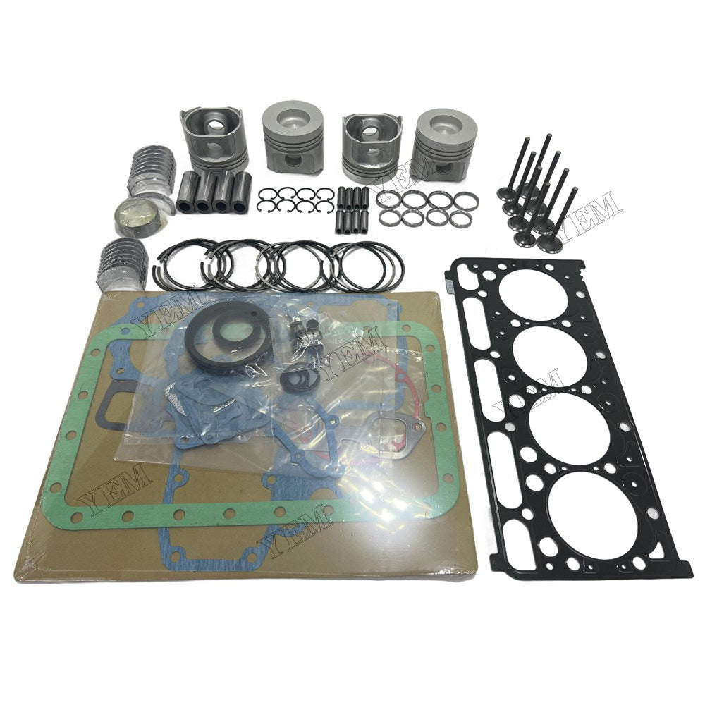V2203 Piston W Ring Kit Gasket Set Main Connecting rod bearings Set Valve Train For Kubota