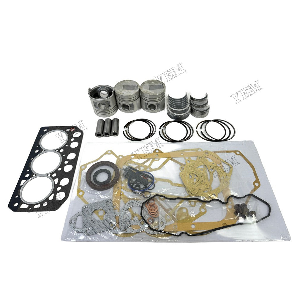 S3L Piston With ring set Gasket kit main and connecting rod bearings Set For Mitsubishi
