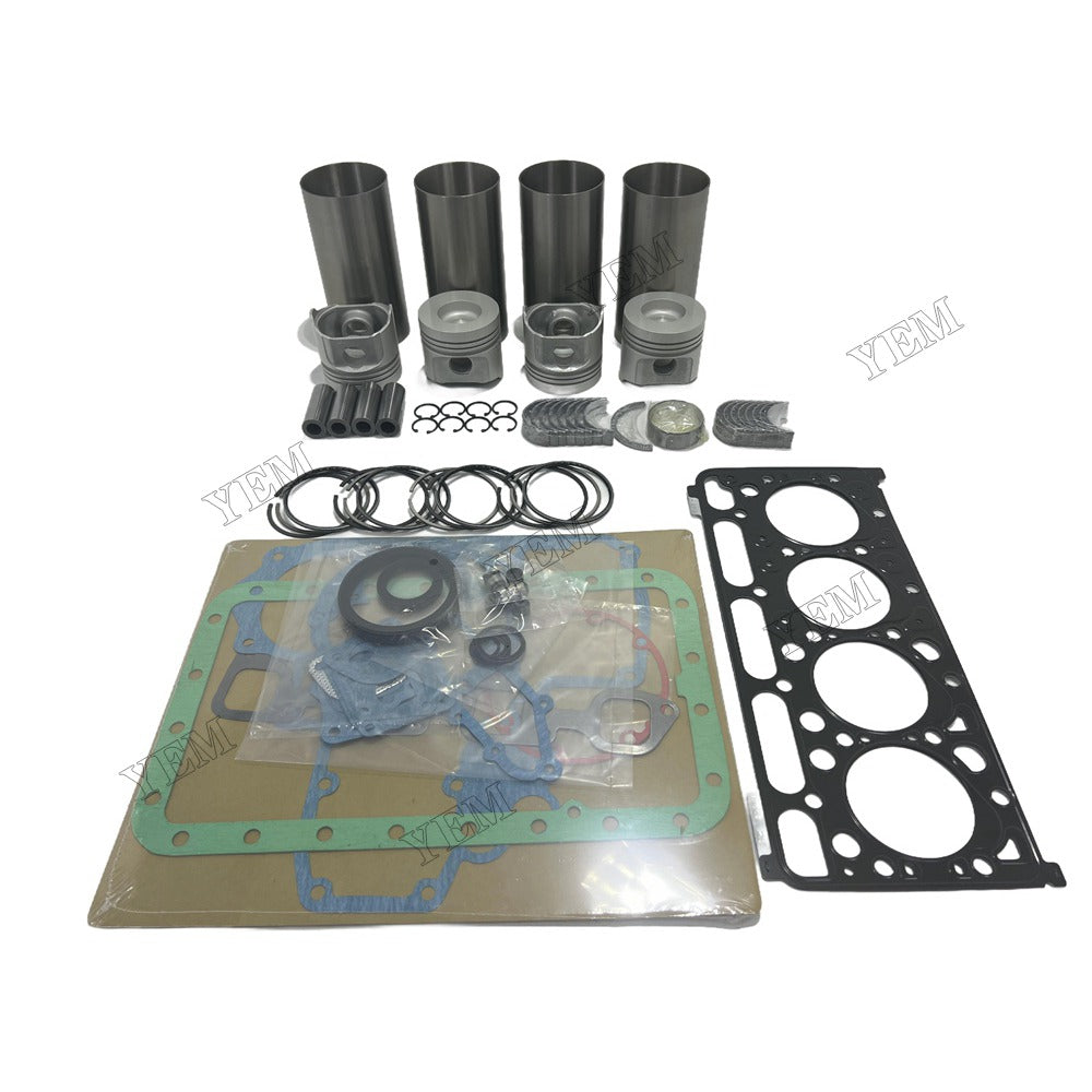 Full Repair Kit With Gasket Set Main Rod bearings For Kubota V2003 Engine