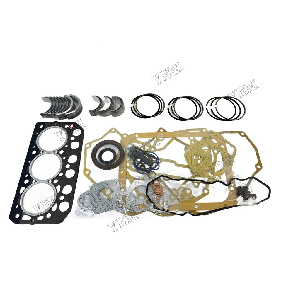 Piston ring set Gasket kit Crankshaft and Rod Bearings Set For Mitsubishi S3L2 Engine