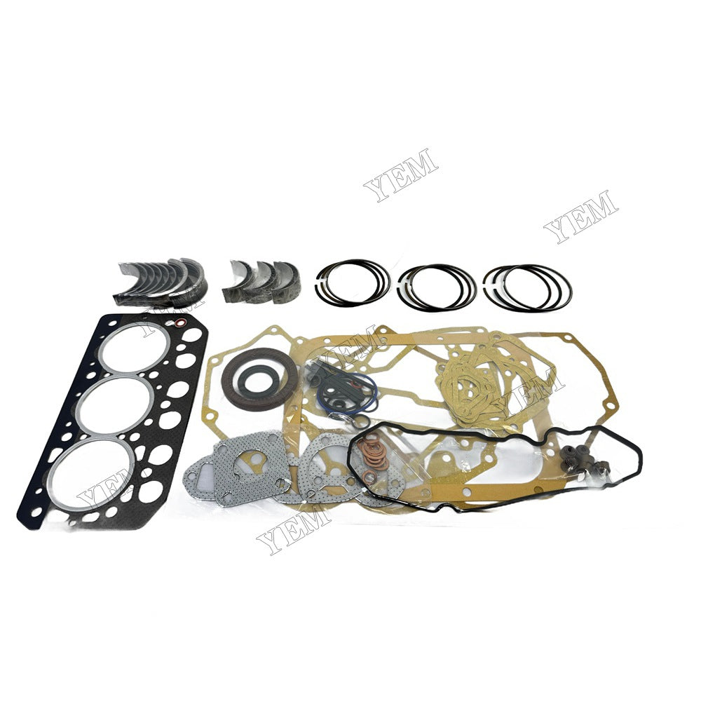 Piston ring set Gasket kit Crankshaft and Rod Bearings Set For Mitsubishi S3L2 Engine Foe Mitsubishi