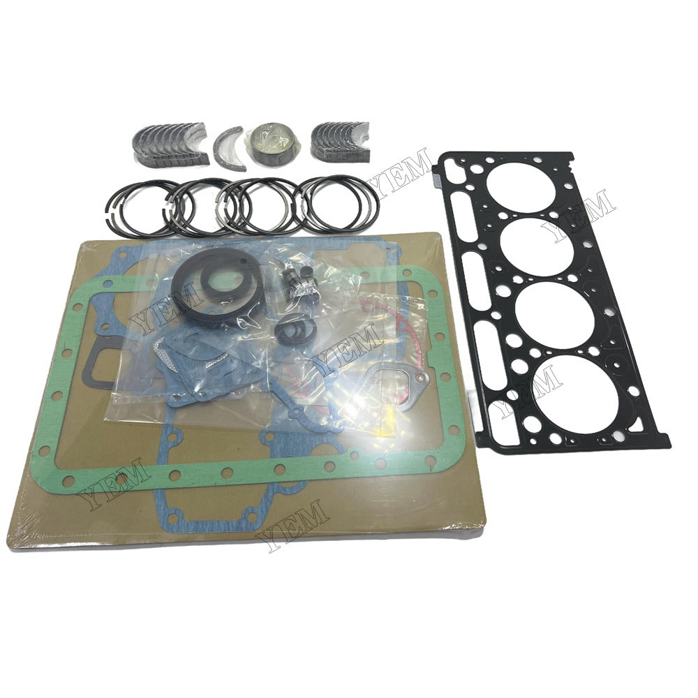 V2203 Piston ring set Gasket kit Crankshaft and Rod Bearings Set For Kubota