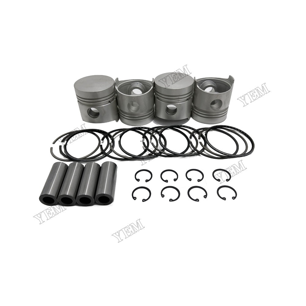 Piston and piston ring set For Kubota V1501 Engine