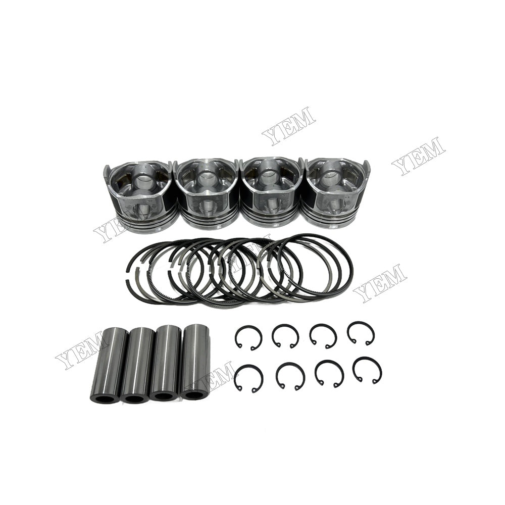 V1505 Piston and piston ring set For Kubota Foe Kubota