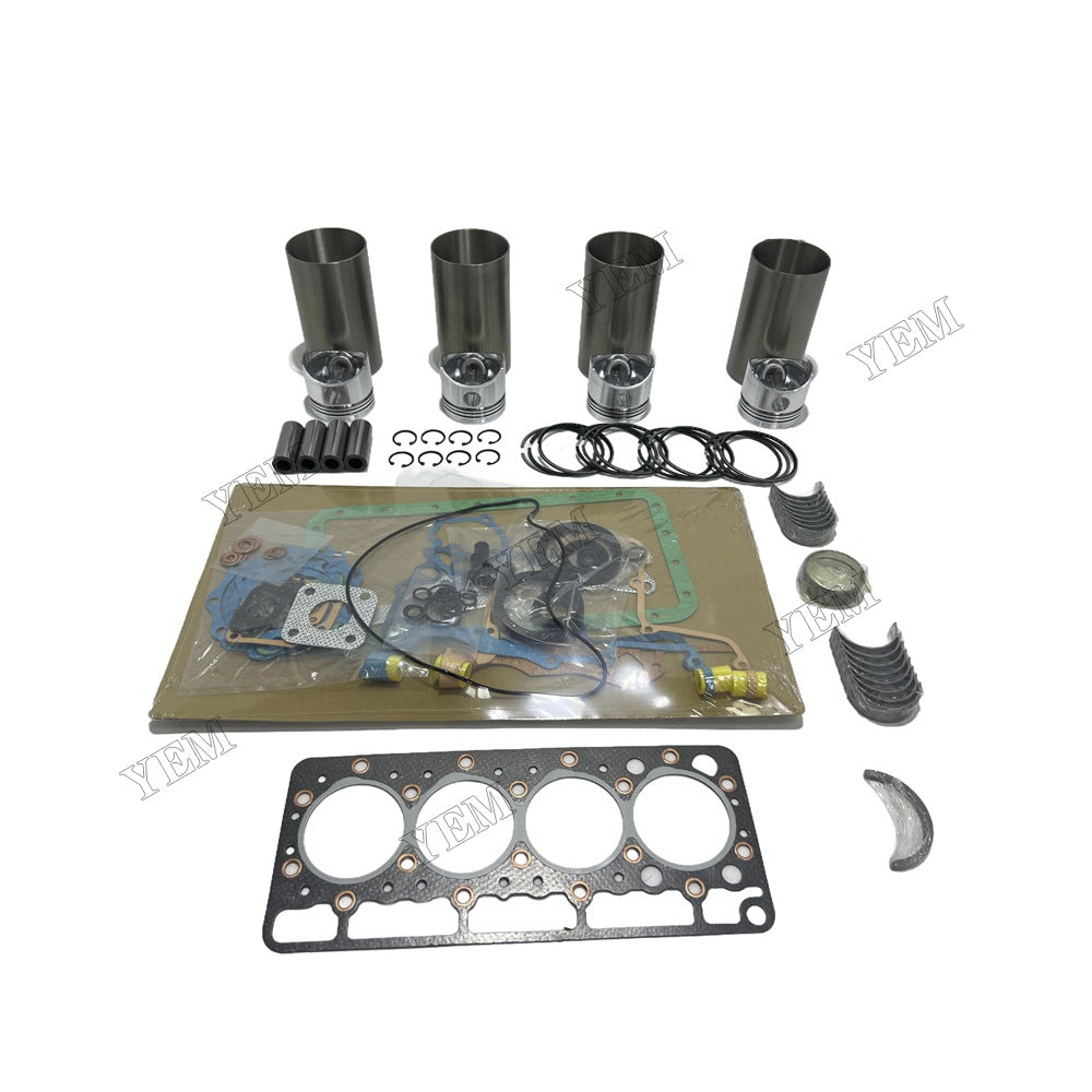 Full Repair Kit With Gasket Set Main Rod bearings For Kubota V1100 Engine Foe Kubota