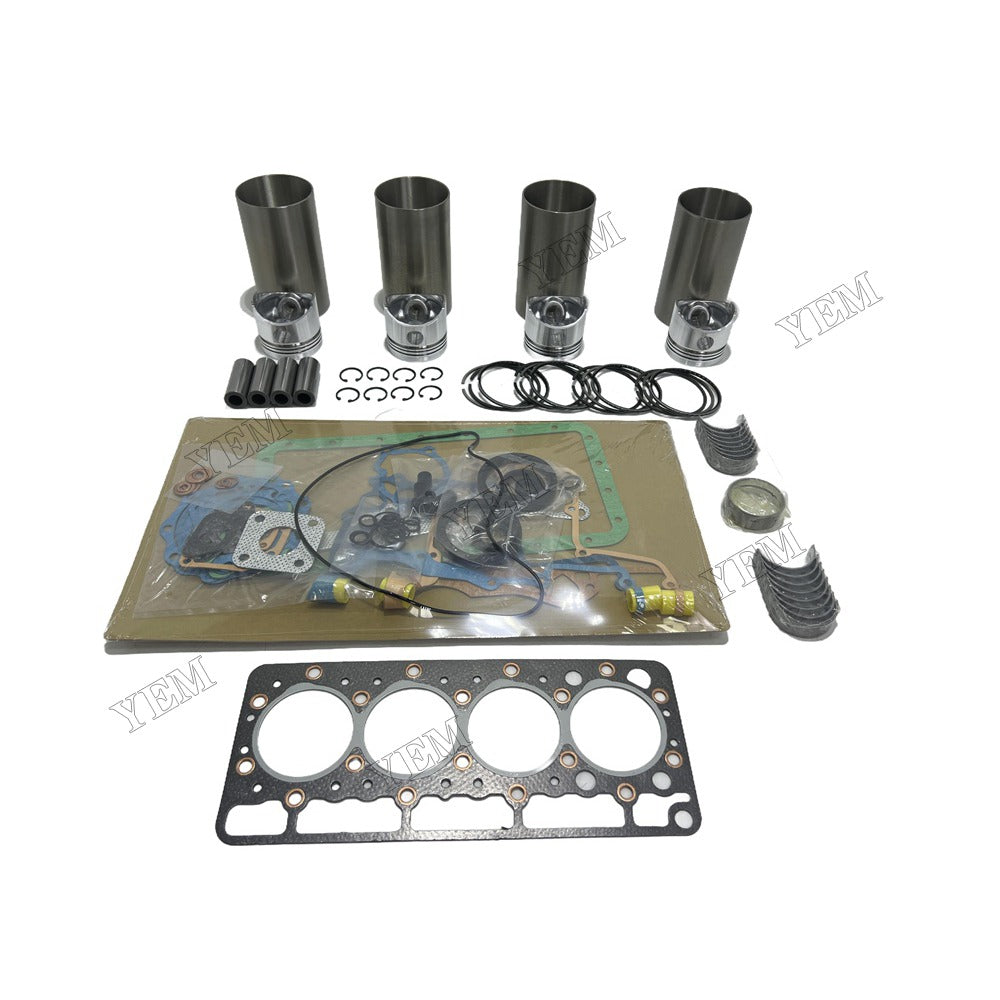 V1100 Complete Engine Rebuild Kit With Gasket Bearing For Kubota Foe Kubota