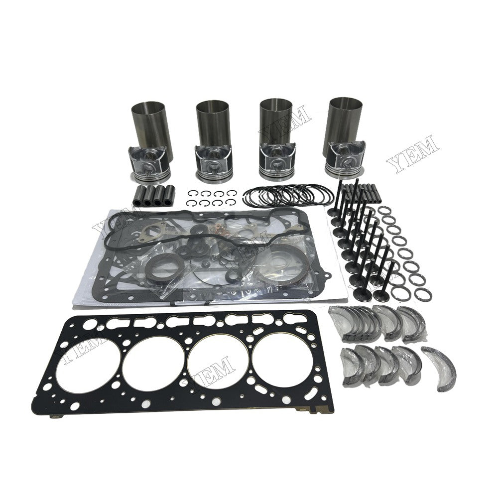 12V V3300 Engine Overhaul Rebuild Kit For Kubota Foe Kubota