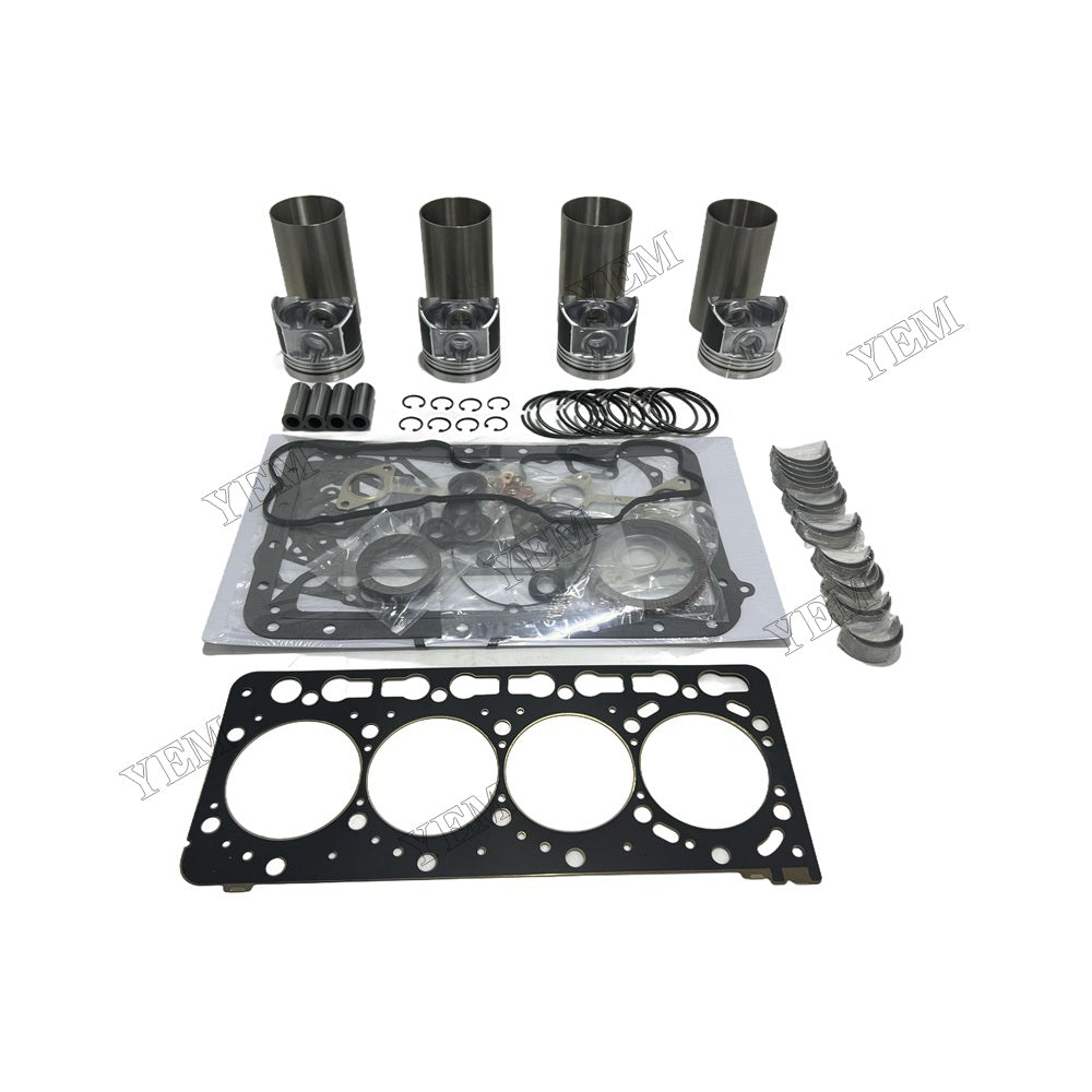 12V V3300 Complete Engine Rebuild Kit With Gasket Bearing For Kubota Foe Kubota