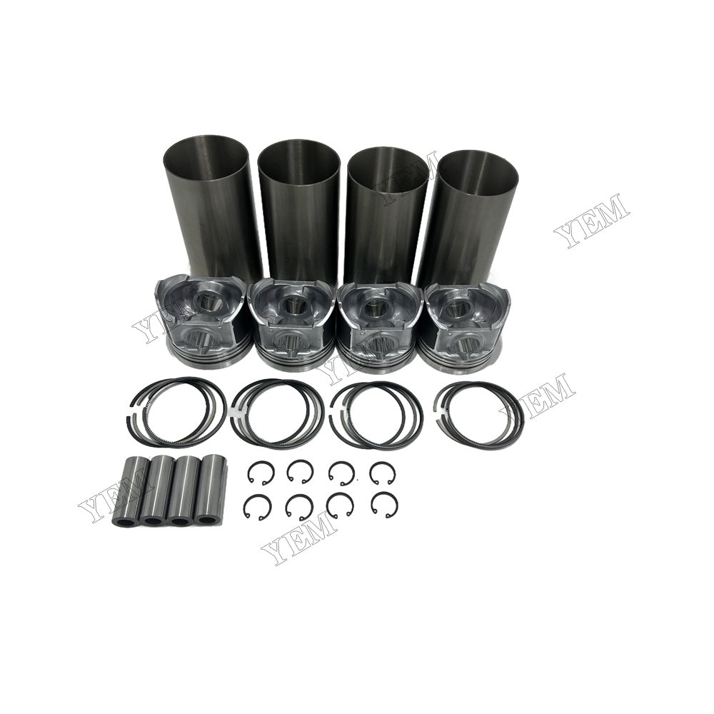 16V C3.8 Cylinder Liner Kit Piston With Ring Bush For Kubota Foe Caterpillar