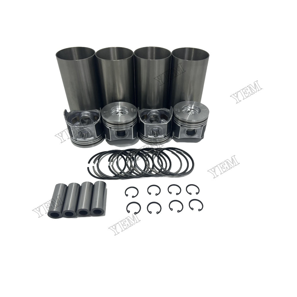 16V Cylinder Liner Kit Piston With Ring Bush For Kubota V2607 Engine Foe Kubota