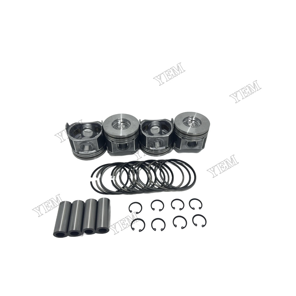 16V Piston and piston ring set For Kubota V2607 Engine Foe Kubota
