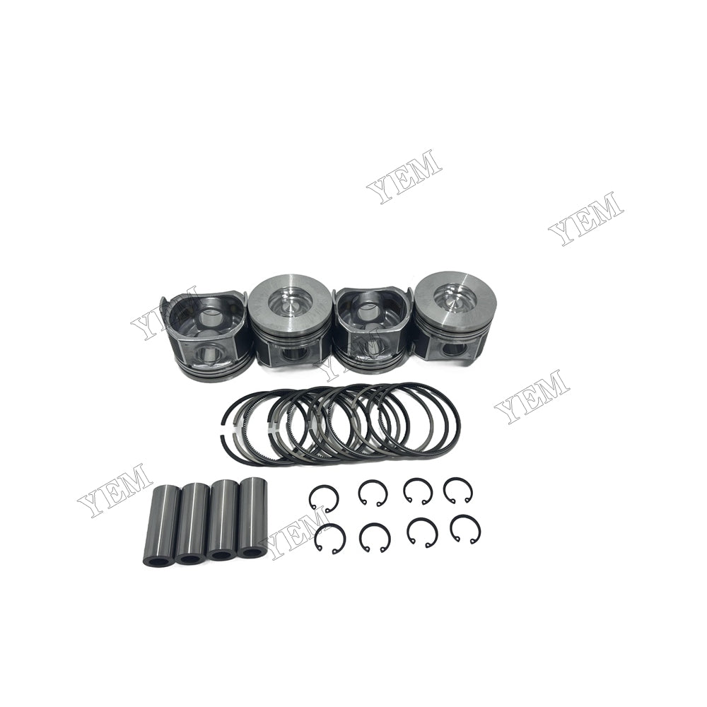 16V Piston and piston ring set For Kubota V2607 Engine Foe Kubota