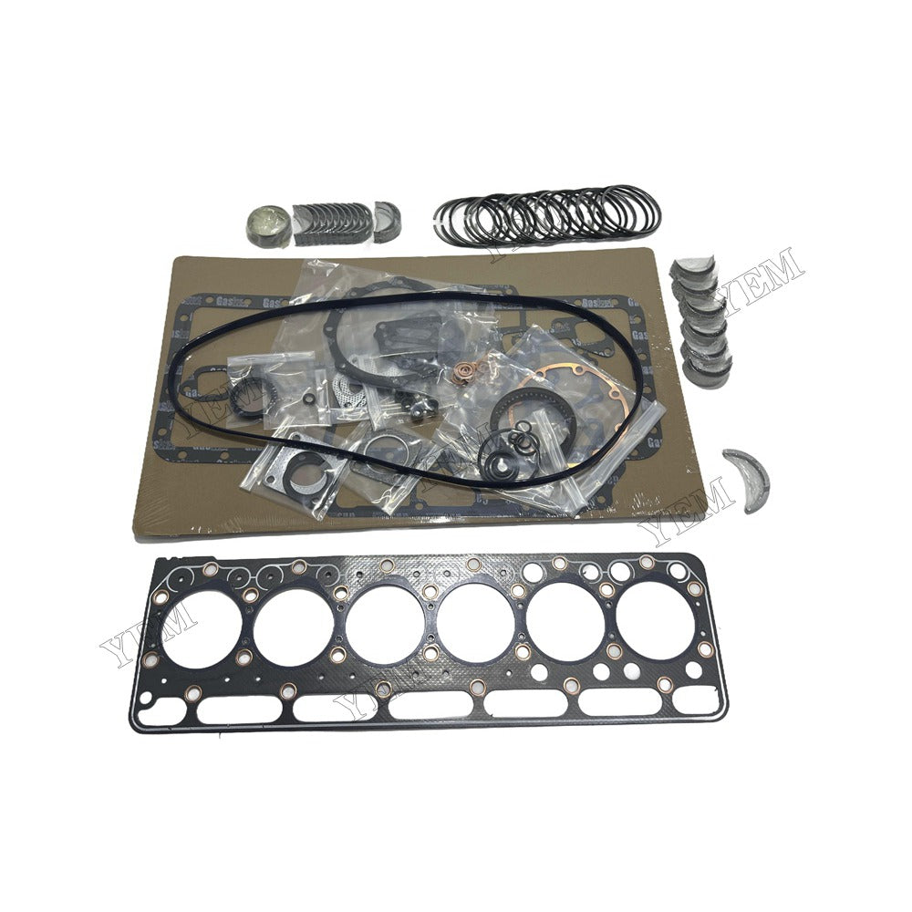 S2600 Piston ring set Gasket kit Crankshaft and Rod Bearings Set For Kubota Foe Kubota