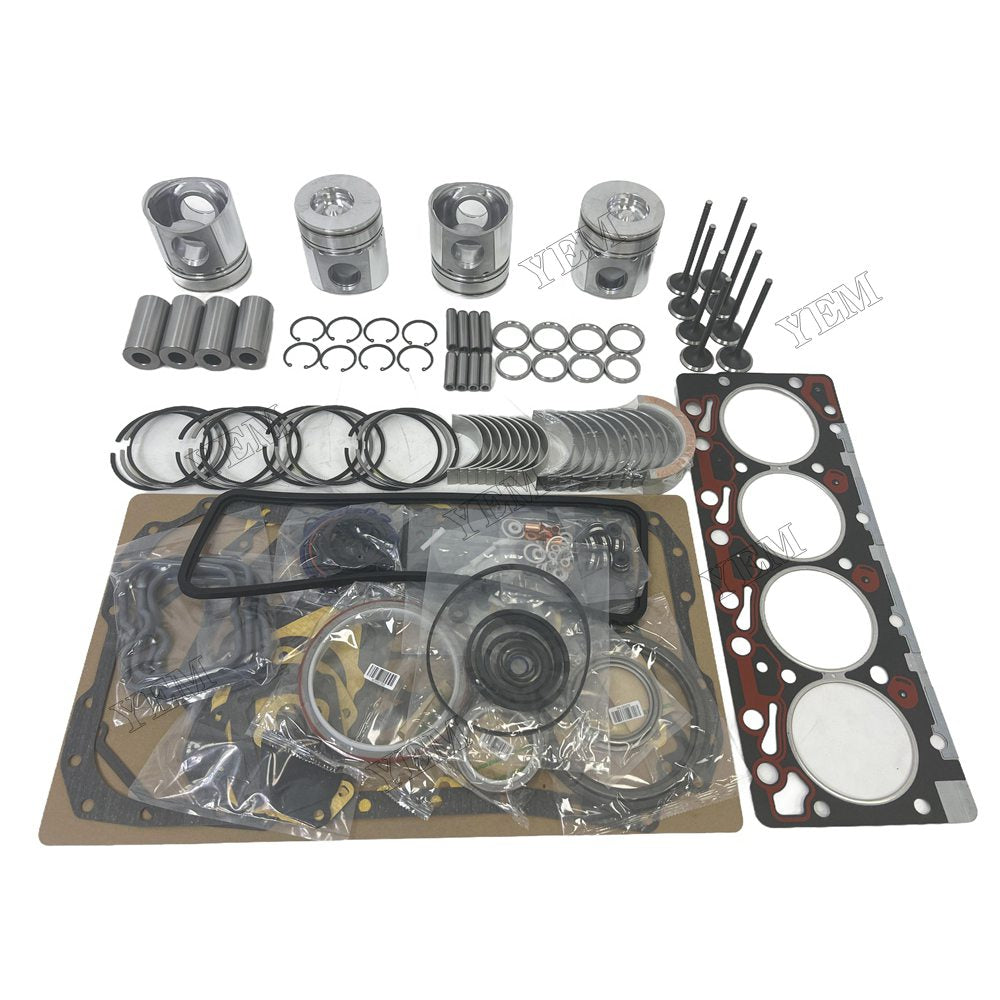 Piston W Ring Kit Gasket Set Main Connecting rod bearings Set Valve Train For Cummins 4BT Engine
