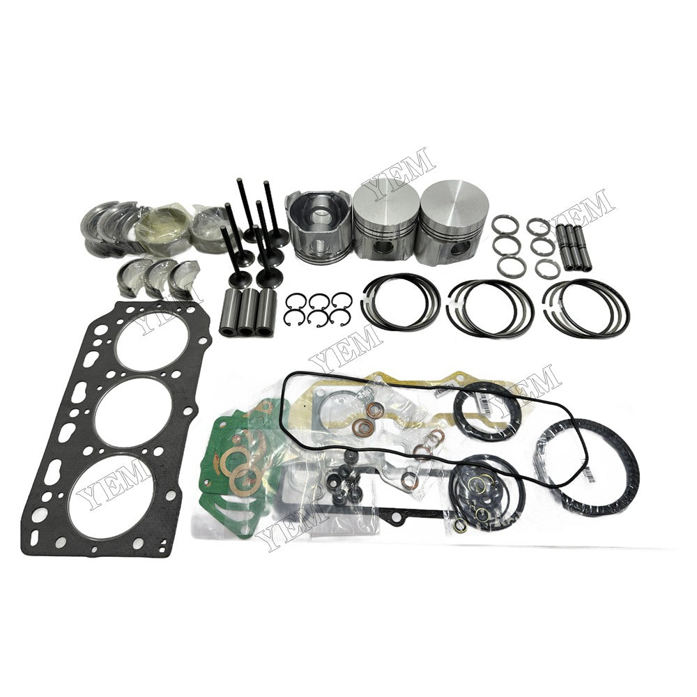 3T84HL Piston W Ring Kit Gasket Set Main Connecting rod bearings Set Valve Train For Yanmar Foe Yanmar