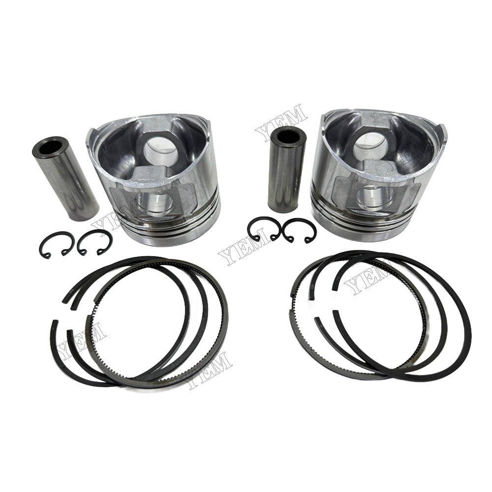 Piston and piston ring set For Yanmar TK3.66 Engine