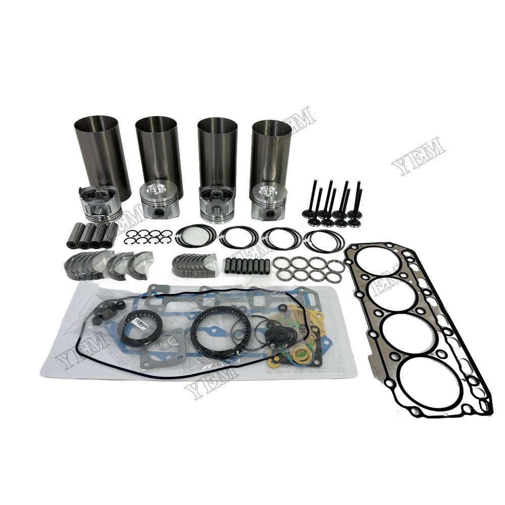 4TN82 Overhaul Rebuild Kit Gasket Main and Connecting rod bearings Valve Kit For Yanmar