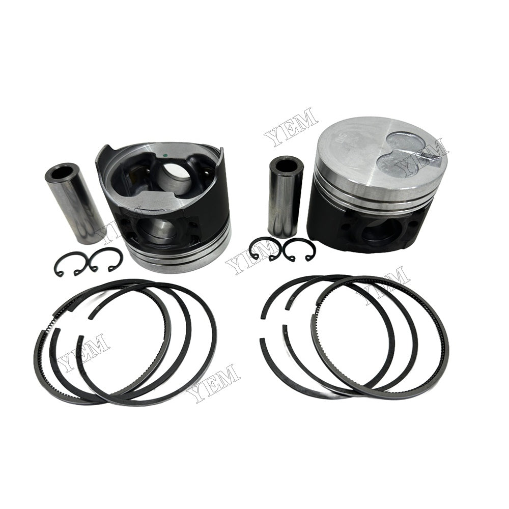 Piston and piston ring set For Yanmar TK270 Engine