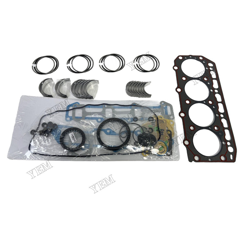 TK486V Piston ring set Gasket kit main and connecting rod bearings For Yanmar