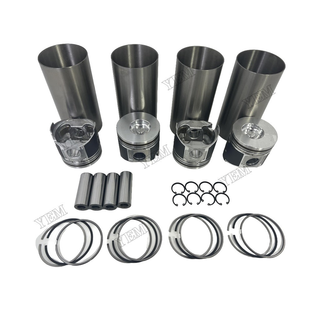 Cylinder Liner Kit Piston With Ring Bush For Yanmar 4TNV84 Engine