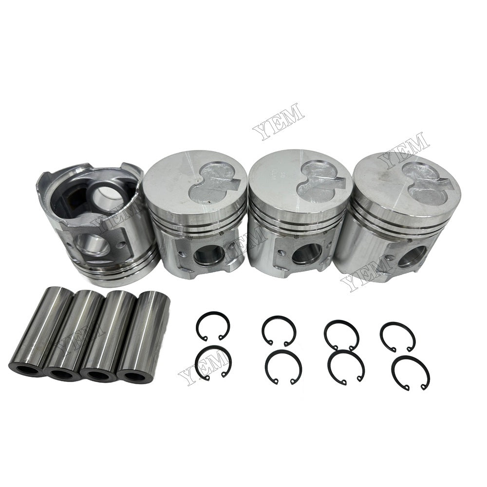 Piston and piston ring set For Yanmar 4TNE92 Engine Foe Yanmar