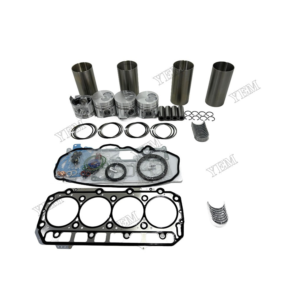 4D98E Complete Engine Rebuild Kit With Gasket Bearing For Yanmar Foe Yanmar