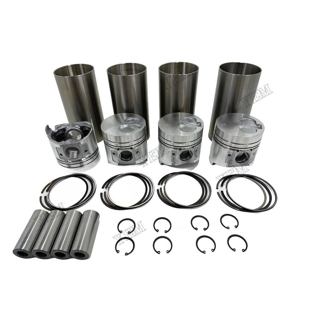 Cylinder Liner Kit Piston With Ring Bush For Yanmar 4D98E Engine Foe Yanmar
