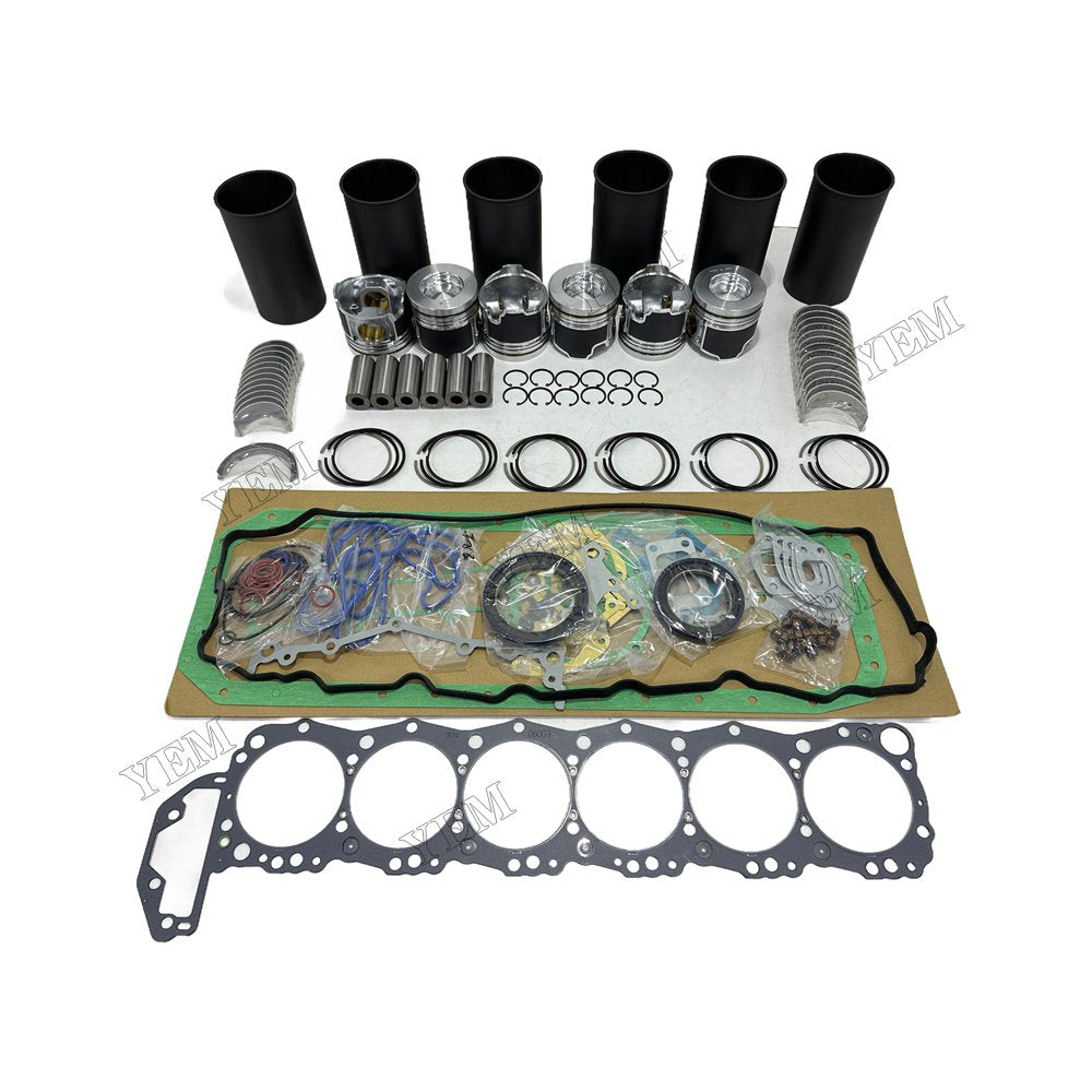 24V J08E Full Repair Kit With Gasket Set Main Rod bearings For Hino