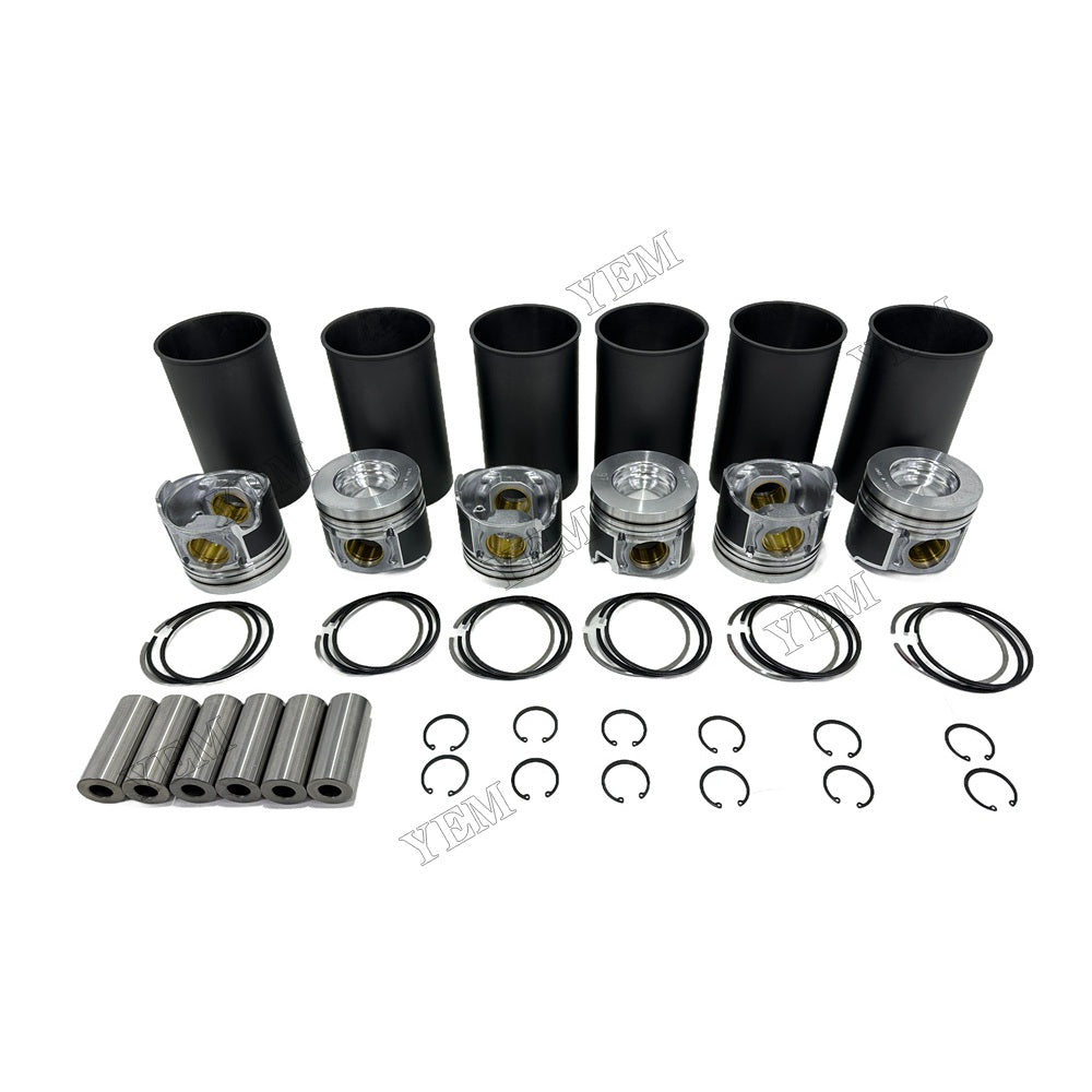 24V J08E Cylinder Liner Kit Piston With Ring Bush For Hino Foe Hino
