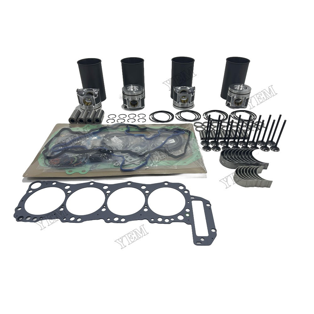 16V Overhaul Rebuild Kit Gasket Main and Connecting rod bearings Valve Kit For Hino J05C Engine