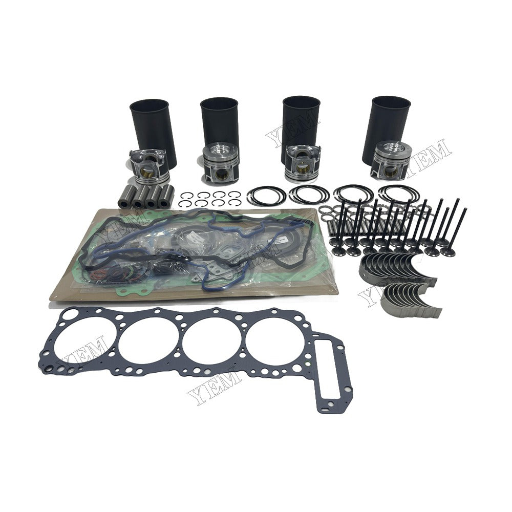 16V Overhaul Rebuild Kit Gasket Main and Connecting rod bearings Valve Kit For Hino J05C Engine Foe Hino