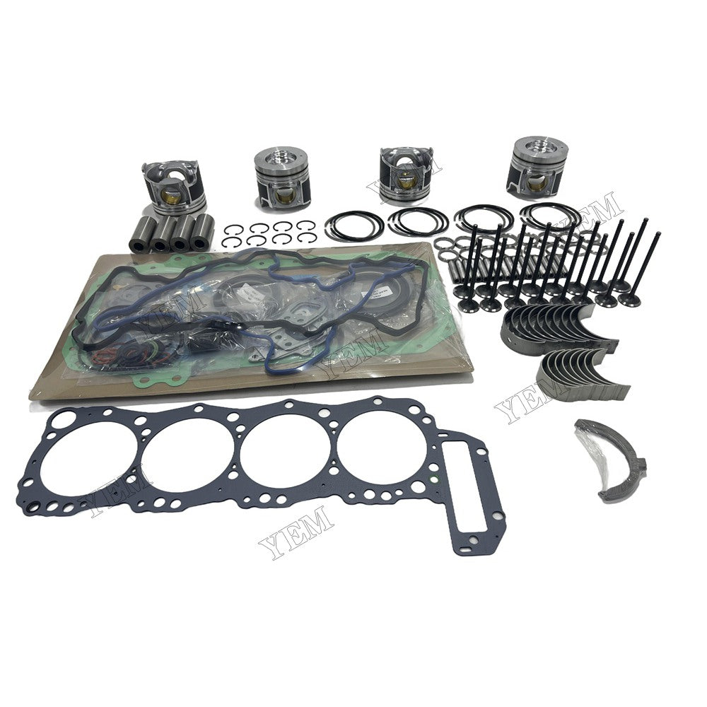 16V J05E Piston W Ring Kit Gasket Set Main Connecting rod bearings Set Valve Train For Hino