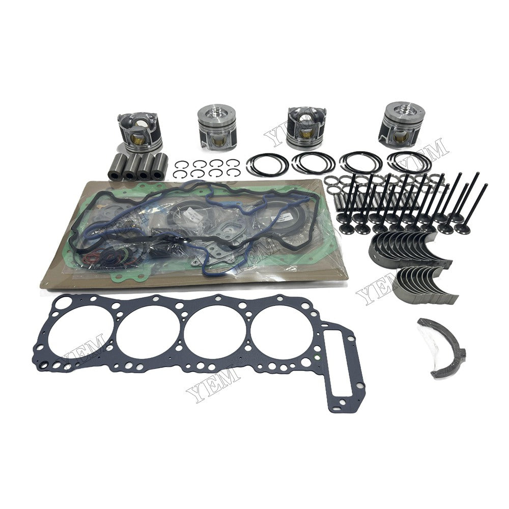 16V Piston W Ring Kit Gasket Set Main Connecting rod bearings Set Valve Train For Hino J05C Engine Foe Hino