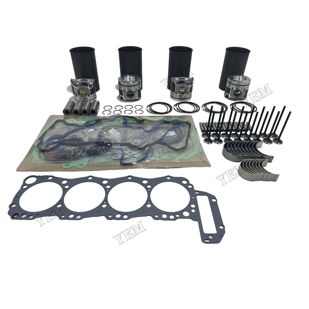16V J05C Engine Overhaul Kit Main And Rod bearings Gasket Set Valve Guide For Hino
