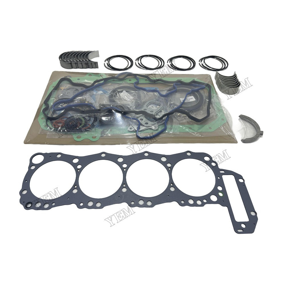 16V Piston ring set Gasket kit Crankshaft and Rod Bearings Set For Hino J05C Engine