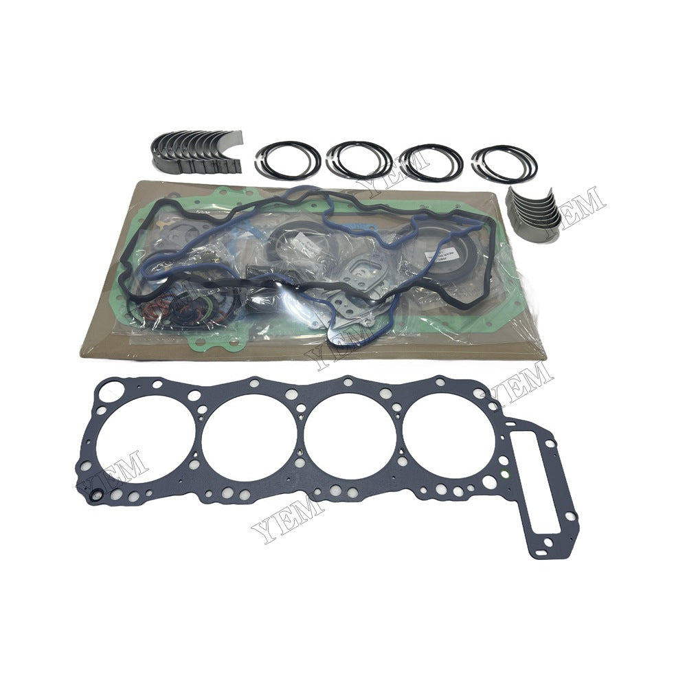 16V J05C Piston ring set Gasket kit main and connecting rod bearings For Hino Foe Hino