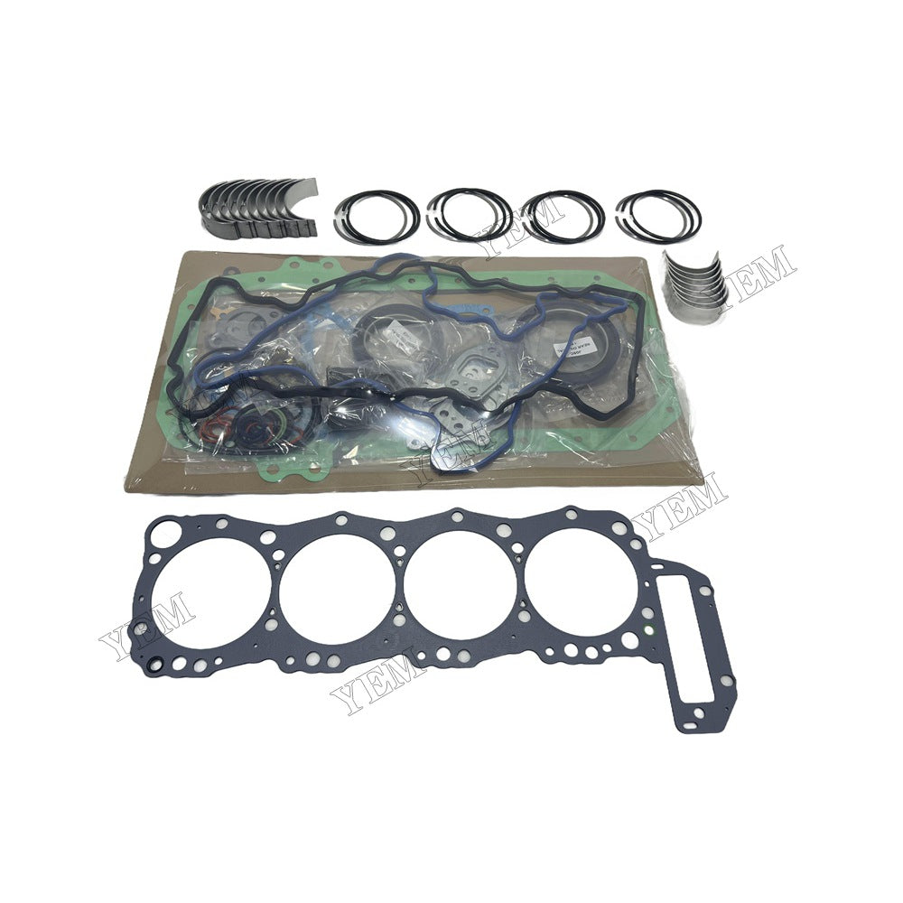 16V Piston ring set Gasket kit main and connecting rod bearings For Hino J05E Engine Foe Hino