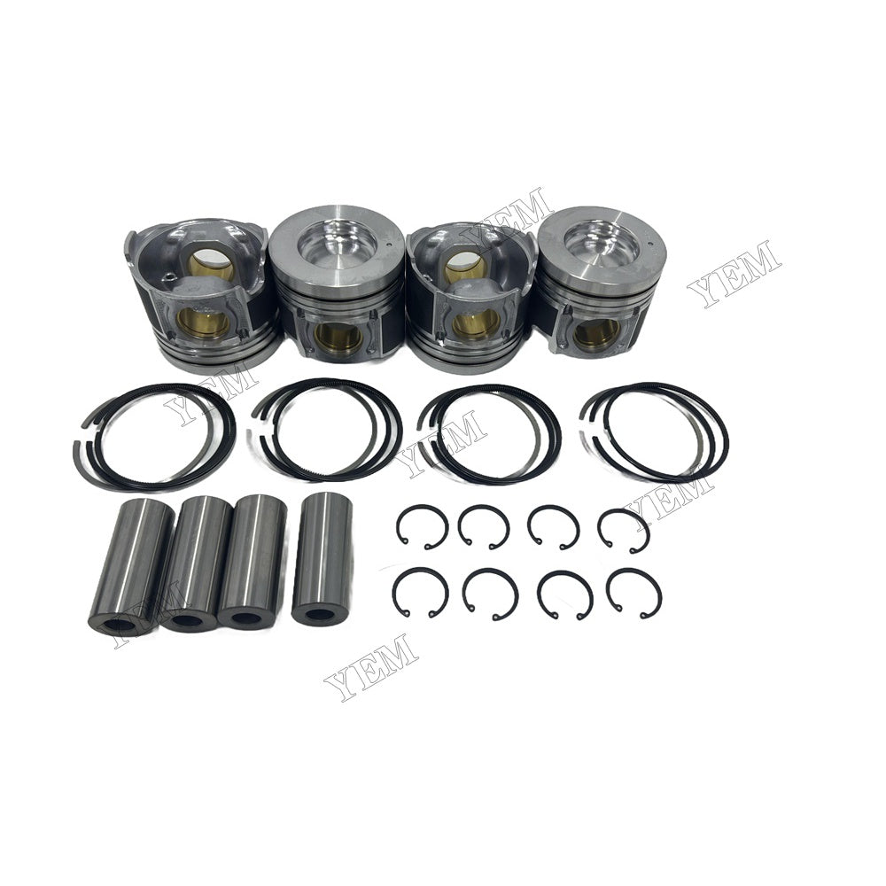 16V Piston and piston ring set For Hino J05E Engine Foe Hino