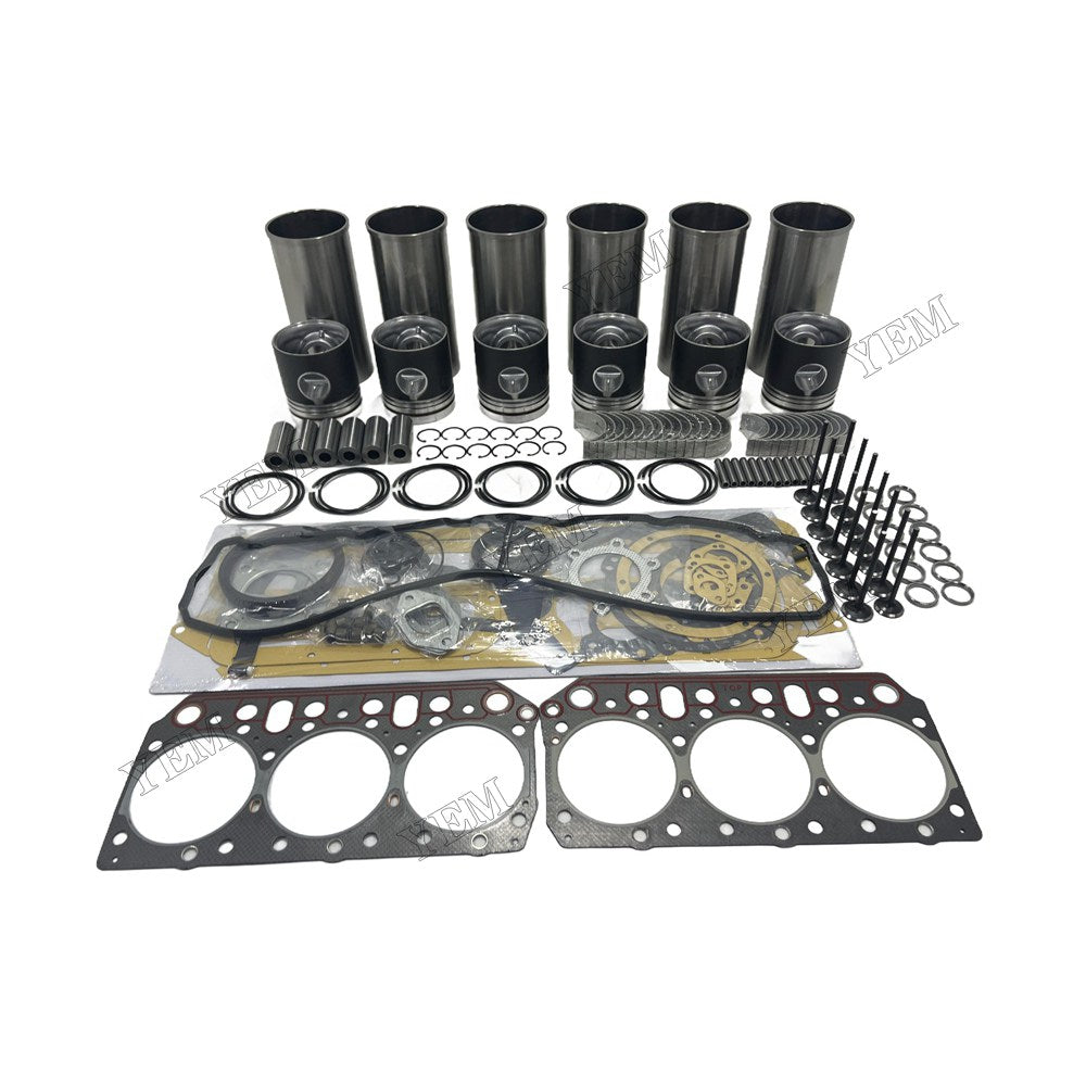 D2366 Overhaul Rebuild Kit Gasket Main and Connecting rod bearings Valve Kit For Doosan Foe Doosan