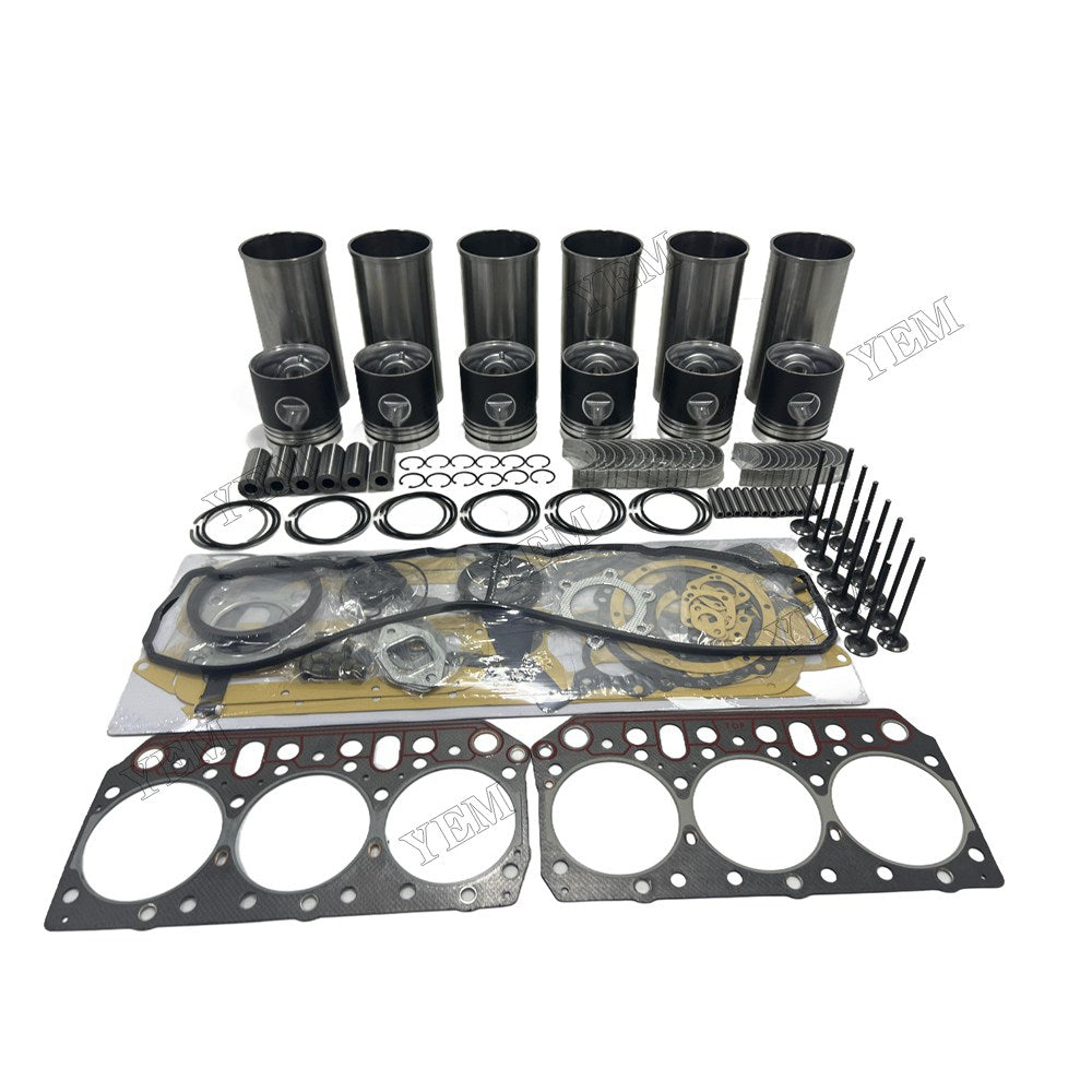 Engine Overhaul Kit Main And Rod bearings Gasket Set Valve Guide For Doosan D2366 Engine Foe Doosan