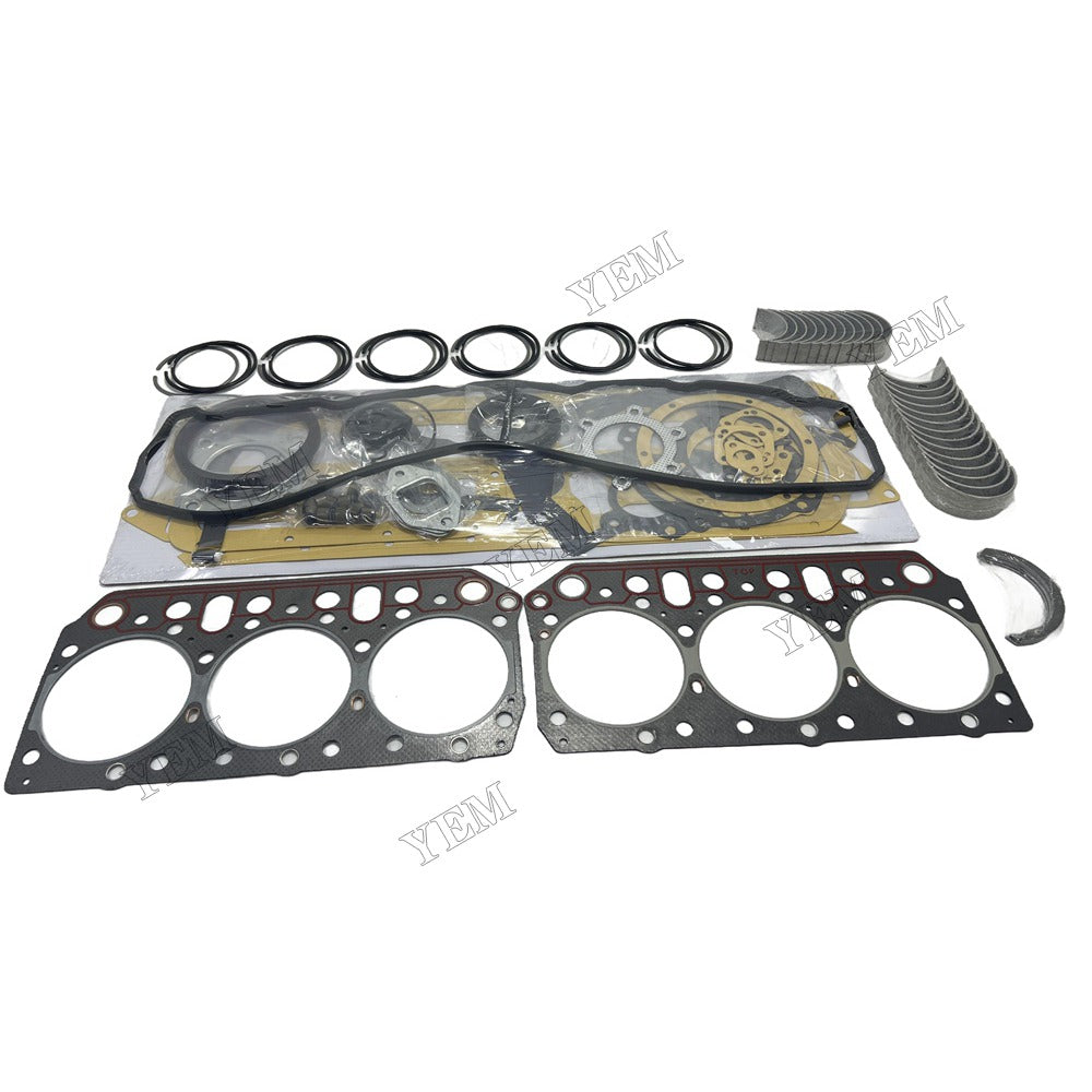 D2366 Piston ring set Gasket kit Crankshaft and Rod Bearings Set For Doosan