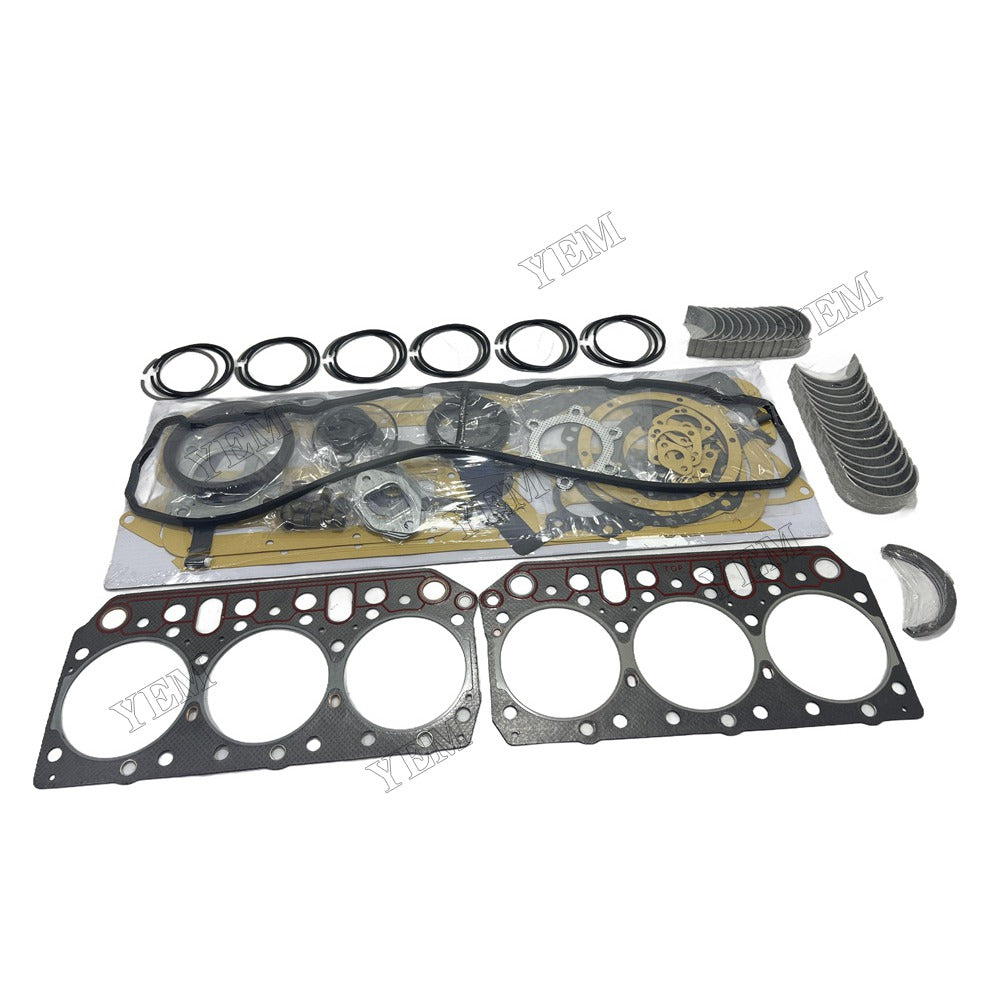 D2366 Piston ring set Gasket kit Crankshaft and Rod Bearings Set For Doosan Foe Doosan