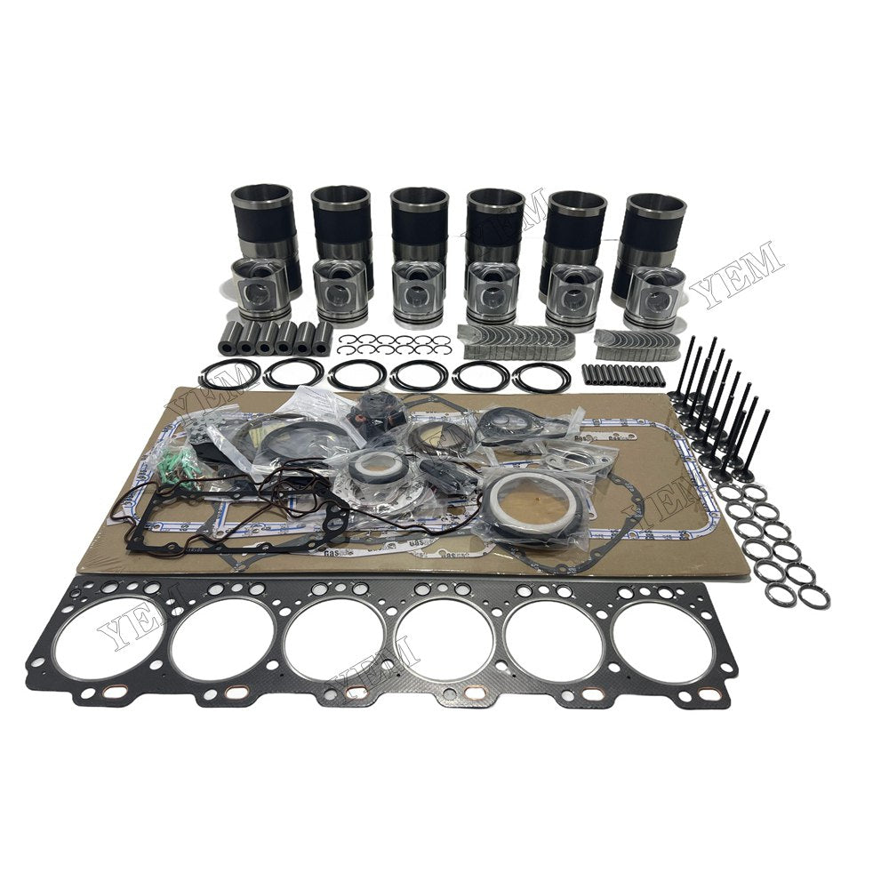 24V 6CT Overhaul Rebuild Kit Gasket Main and Connecting rod bearings Valve Kit For Cummins
