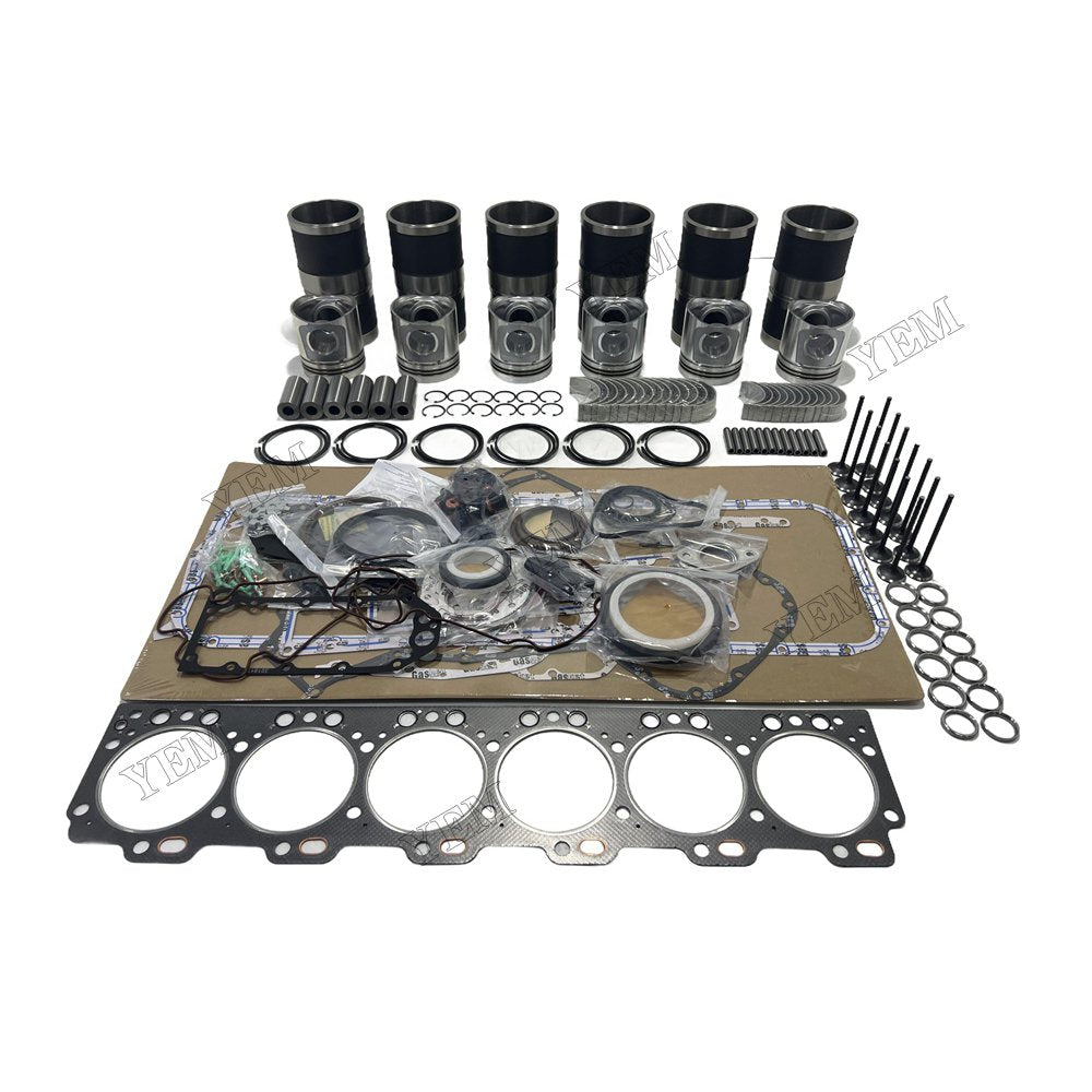 24V 6CT Overhaul Rebuild Kit Gasket Main and Connecting rod bearings Valve Kit For Cummins Foe Cummins